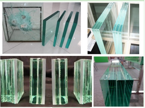 Bulletproof, Flat and Curved, and Laminated Glass